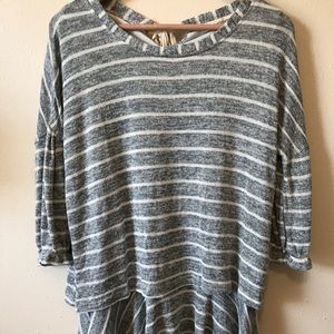 Altar'd State Sweaters - Altar’d State Striped Tiered Sweater Altar'd State Sweaters - Altar’d State Striped Tiered Sweater